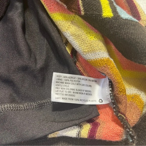 Missoni for Target 20th Anniversary Dress Brown Sleeveless Chevron Patterned XS - Picture 4 of 8